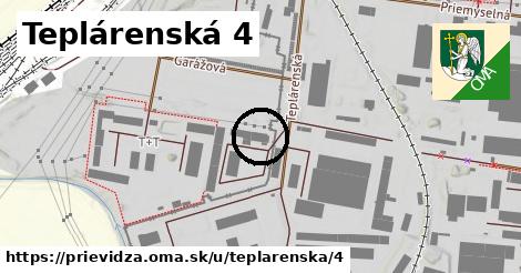 Teplárenská 4, Prievidza