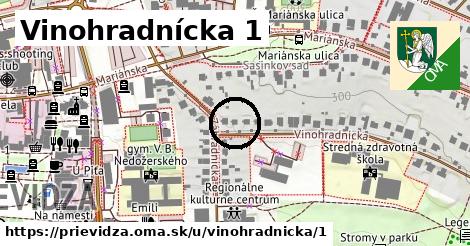 Vinohradnícka 1, Prievidza