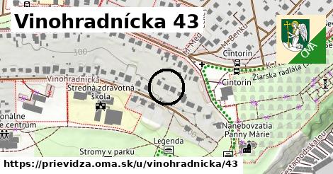 Vinohradnícka 43, Prievidza