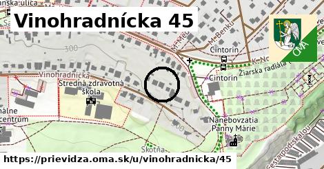 Vinohradnícka 45, Prievidza