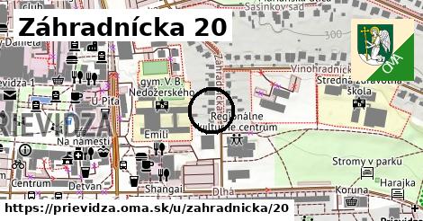 Záhradnícka 20, Prievidza