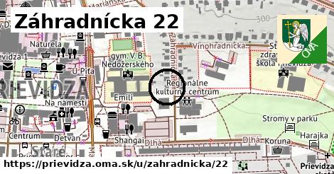 Záhradnícka 22, Prievidza