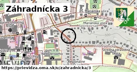 Záhradnícka 3, Prievidza