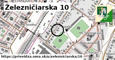 Železničiarska 10, Prievidza