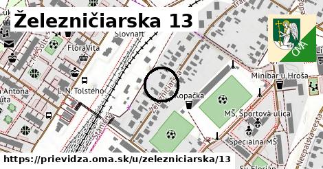 Železničiarska 13, Prievidza