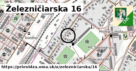 Železničiarska 16, Prievidza