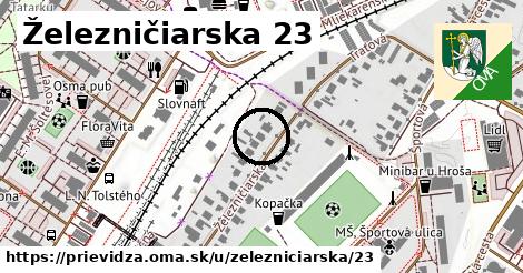 Železničiarska 23, Prievidza