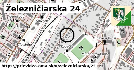 Železničiarska 24, Prievidza