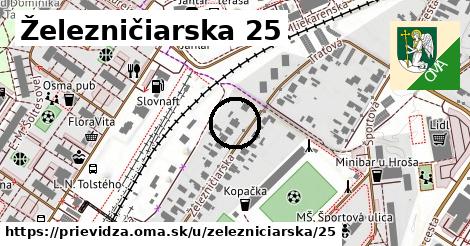 Železničiarska 25, Prievidza