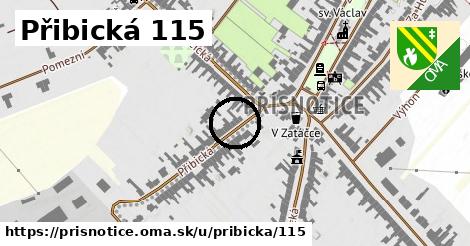 Přibická 115, Přísnotice