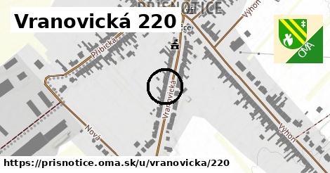 Vranovická 220, Přísnotice