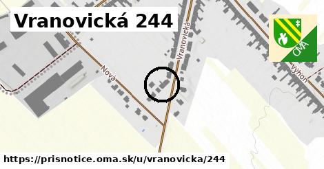 Vranovická 244, Přísnotice