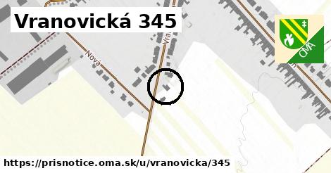 Vranovická 345, Přísnotice