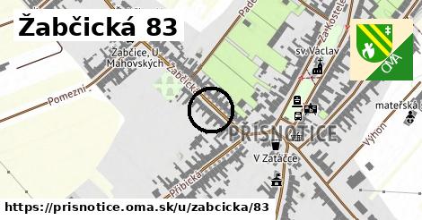 Žabčická 83, Přísnotice