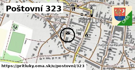 Poštovní 323, Přítluky