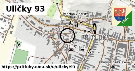 Uličky 93, Přítluky