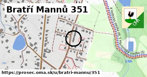 Bratří Mannů 351, Proseč