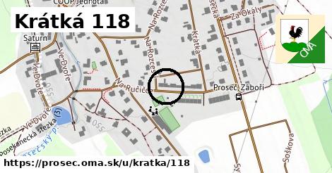 Krátká 118, Proseč