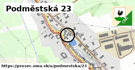 Podměstská 23, Proseč