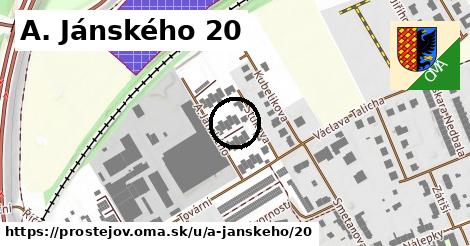 A. Jánského 20, Prostějov