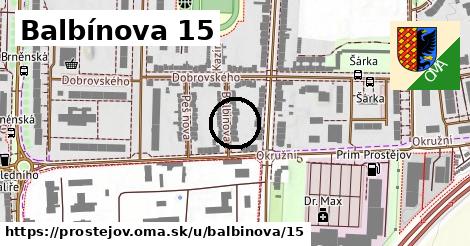 Balbínova 15, Prostějov