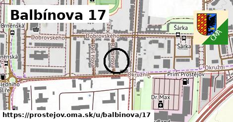 Balbínova 17, Prostějov