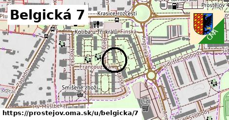 Belgická 7, Prostějov