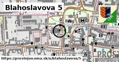 Blahoslavova 5, Prostějov