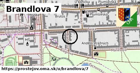 Brandlova 7, Prostějov