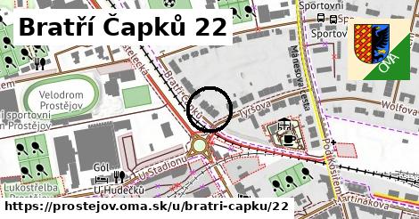 Bratří Čapků 22, Prostějov