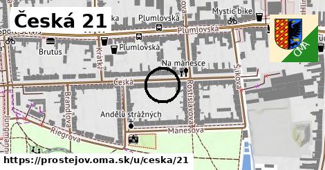 Česká 21, Prostějov