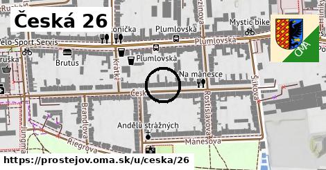 Česká 26, Prostějov