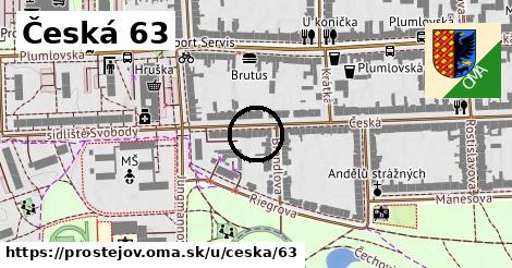 Česká 63, Prostějov