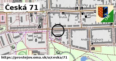 Česká 71, Prostějov