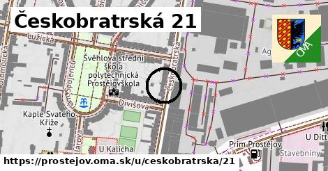 Českobratrská 21, Prostějov