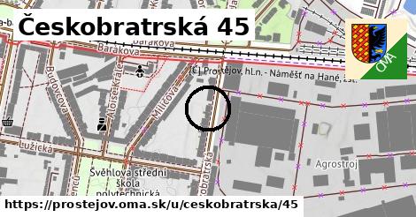 Českobratrská 45, Prostějov