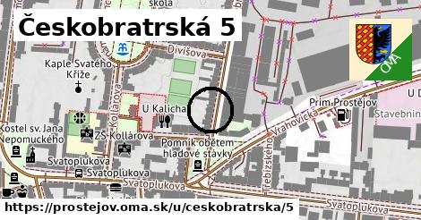 Českobratrská 5, Prostějov