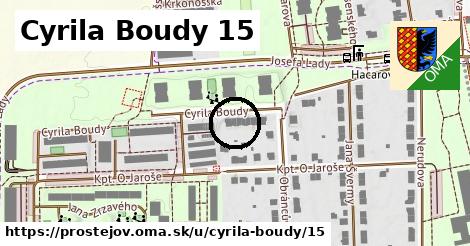 Cyrila Boudy 15, Prostějov