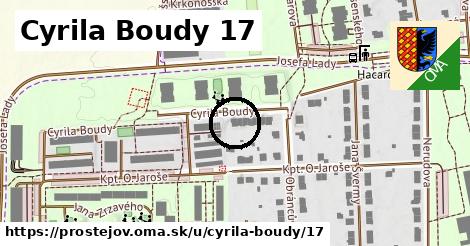 Cyrila Boudy 17, Prostějov