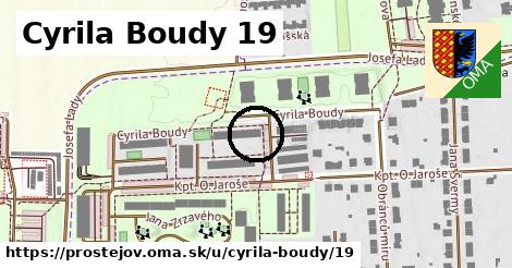 Cyrila Boudy 19, Prostějov
