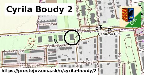 Cyrila Boudy 2, Prostějov