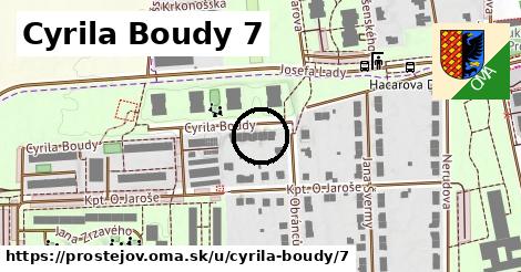 Cyrila Boudy 7, Prostějov