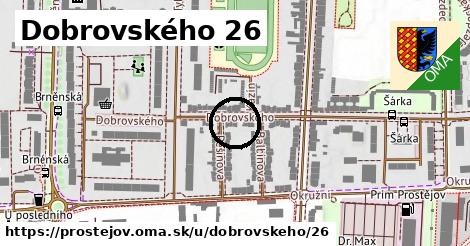 Dobrovského 26, Prostějov