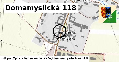 Domamyslická 118, Prostějov