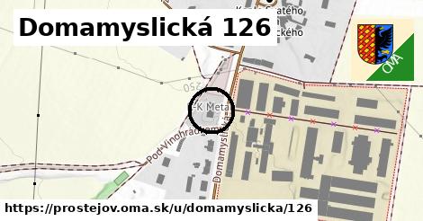 Domamyslická 126, Prostějov