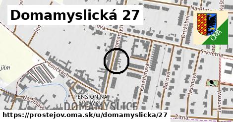 Domamyslická 27, Prostějov