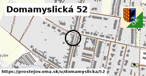 Domamyslická 52, Prostějov