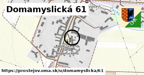 Domamyslická 61, Prostějov