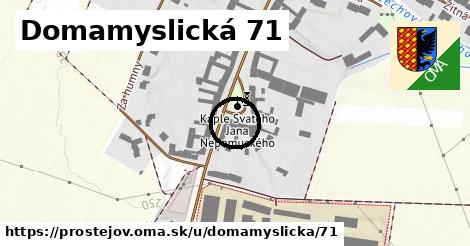 Domamyslická 71, Prostějov