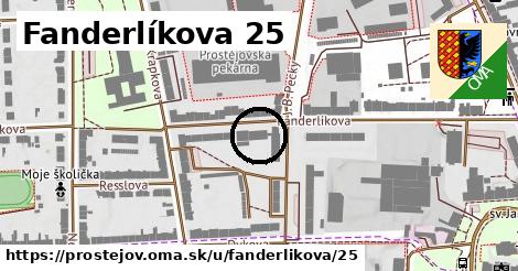 Fanderlíkova 25, Prostějov